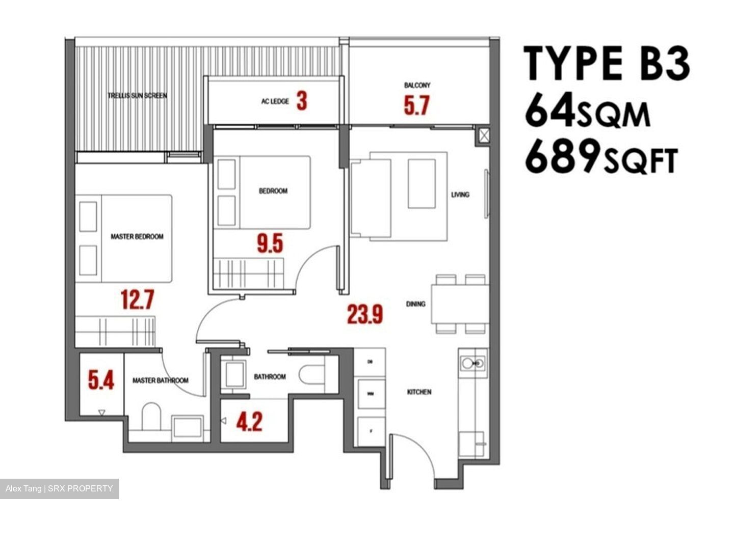 Jervois Privé (D10), Apartment #389836941